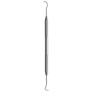 3CH Cowhorn Double Ended Dental Explorer – blueicon