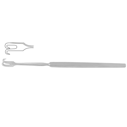 Wound Retractor 2 Sharp Prongs – Small Curve 16.5 cm, Width 4.2 mm