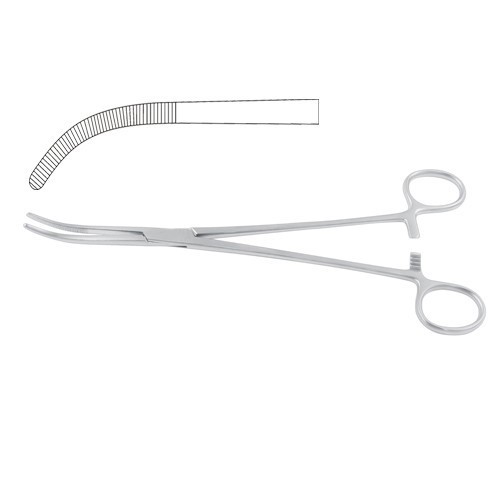 Rumel Dissecting and Ligature Forcep Curved 23.5 cm