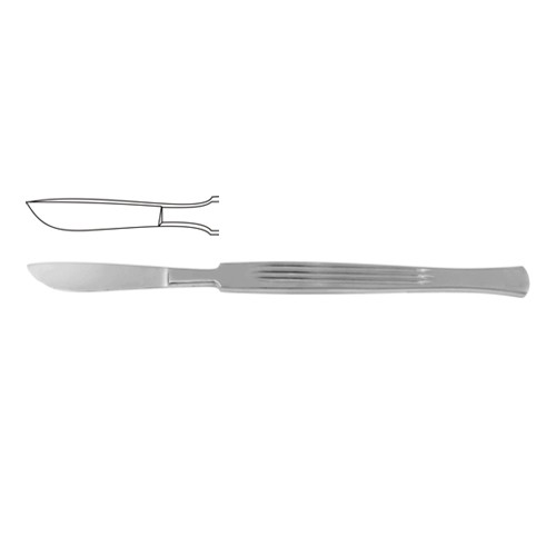 Dissecting Knife / Opreating Knife With Metal Handle 15 cm, Blade Size 30 mm