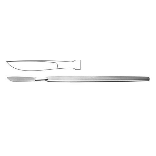 Dieffenbach Dissecting Knife / Opreating Knife With Metal Handle 17 cm