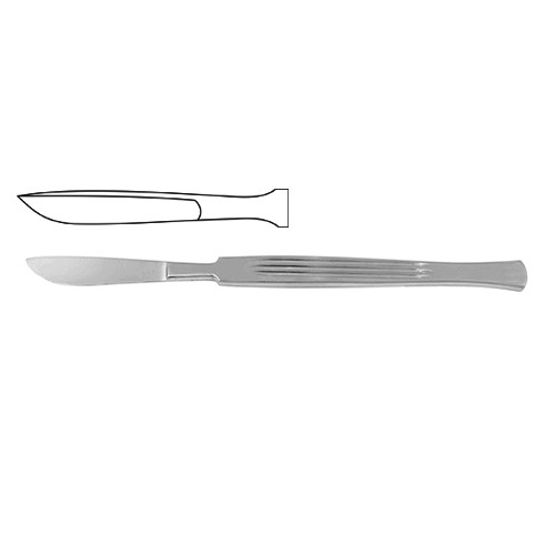 Dissecting Knife / Opreating Knife Bellied Blade – Fig. 1 14 cm