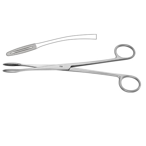 Gross-Maier Dressing Forcep Curved – Without Ratchet 20 cm