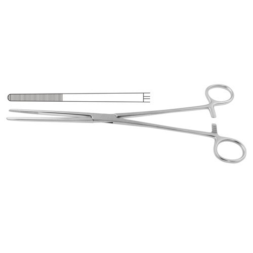 Bozemann Sponge Holding Forcep Straight 26 cm