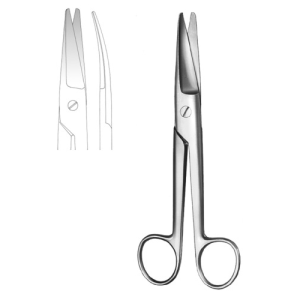 Gynecological Scissors 16.5cm