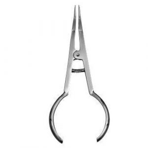 Dental Orthodontic Separator Placing Pliers, Elastic Separating Plier, Rubber Dam Clamp Forceps, 17.5cm